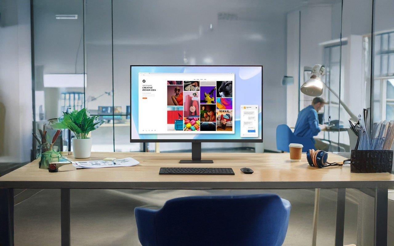 LG 27U421A, Curvo Monitor 27 