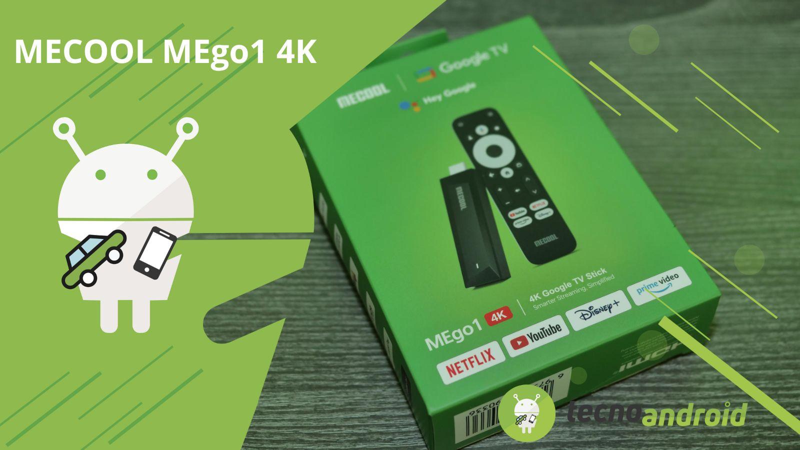 Mego1 4k Mocool: Google TV review with Netflix -