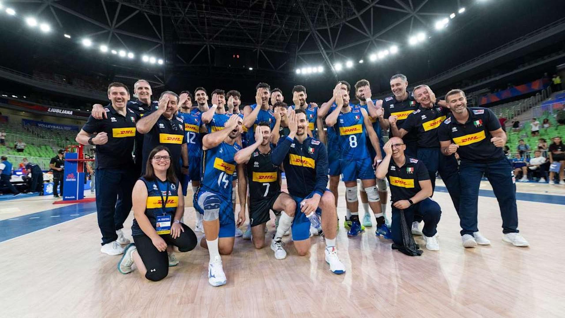 VNL 2025, Italia-Holland 3-0: Asurri d e e e e e e e e e e e e